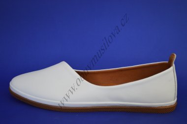 Obuv dámská balerinky SCS shoes BK W22-338 WHT