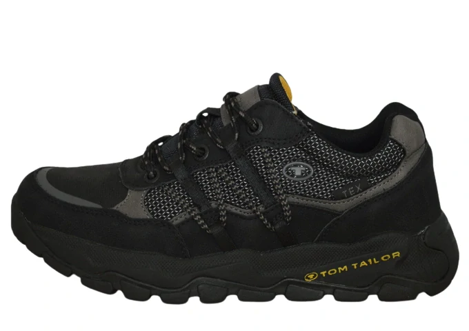 Obuv pánská TOM TAILOR 4283102 černá
