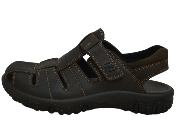 Obuv pánská letní 8356-25 COFFE/BROWN