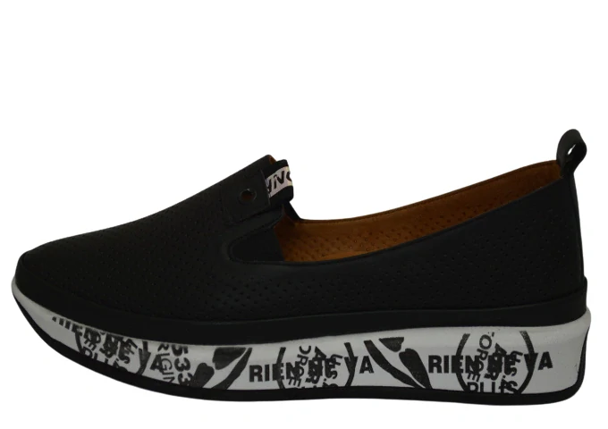 Dámská mokasína KLOP061 4044 BLACK