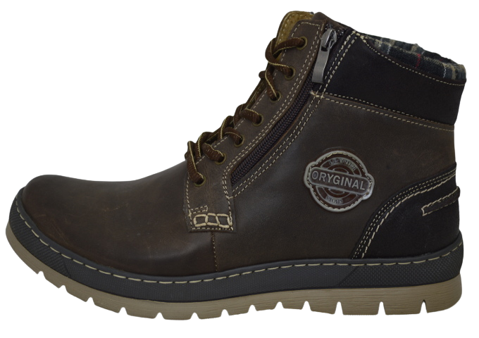 Obuv zimní Effe Tre 448-155-012 Brown