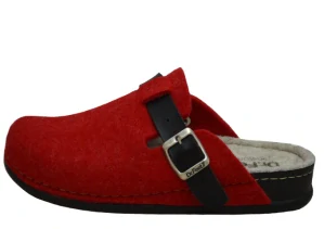 Obuv dámská domácí Dr.Feet červená