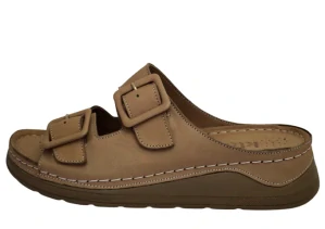 Pantofle dámské KLOP 245 R33-44 TAUPE