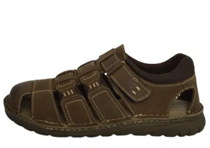 Obuv pánská letní QUO VADIS WALK 01X BROWN