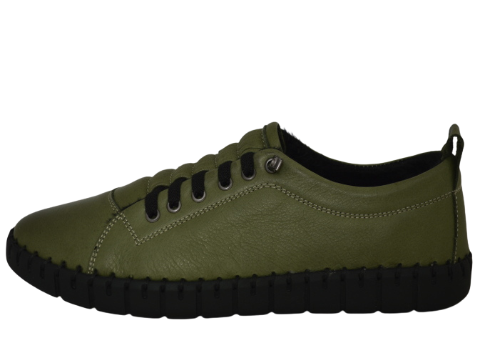 Obuv dámská zateplená WILD 064 60191 A2 zelená