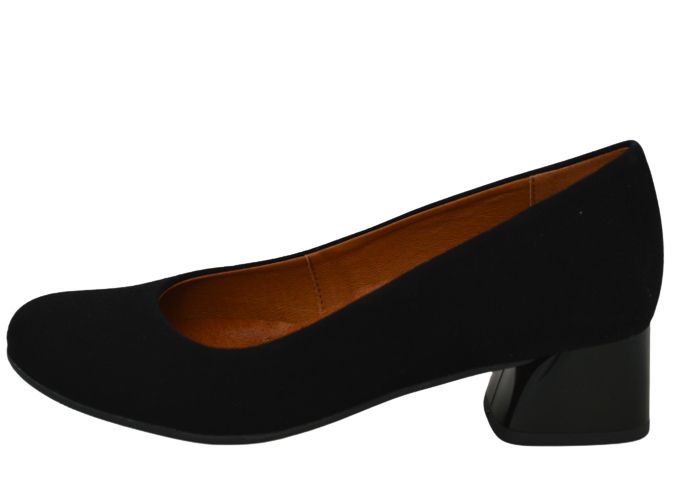 Obuv dámská, lodičky MINTAKA 2075 černý nubuk