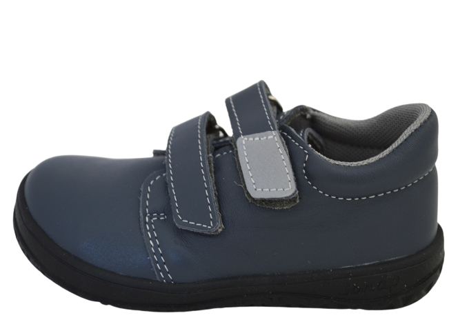 Obuv dětská BAREFOOT JONAP 1230-0153-20/25 tm.šedá