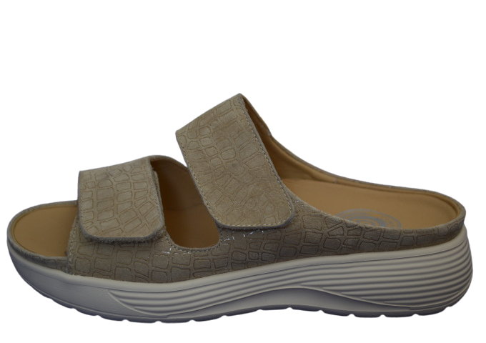 Obuv dámská COMFORT S-8622PF nazouvák béžový