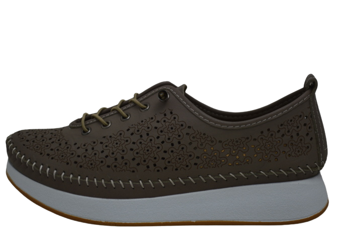 Dámská comfortní mokasína 032 850-7 Taupe