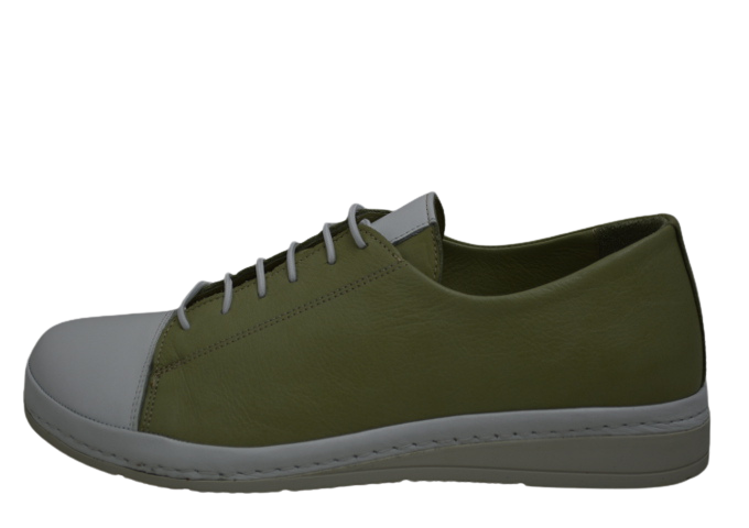 Obuv dámská kožená IBERIUS 9118104 ZN khaki teniska