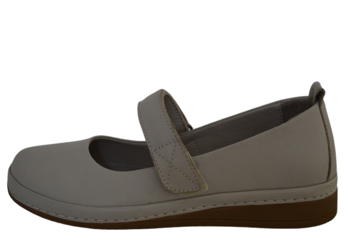 Obuv dámská kožená WILD 017 91984 silver grey