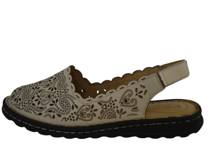 Obuv dámská letní LISKAMM P050 S4114 béžová