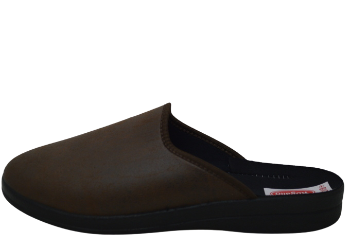 Obuv pánská domácí ROGALLO 30208 hnědá