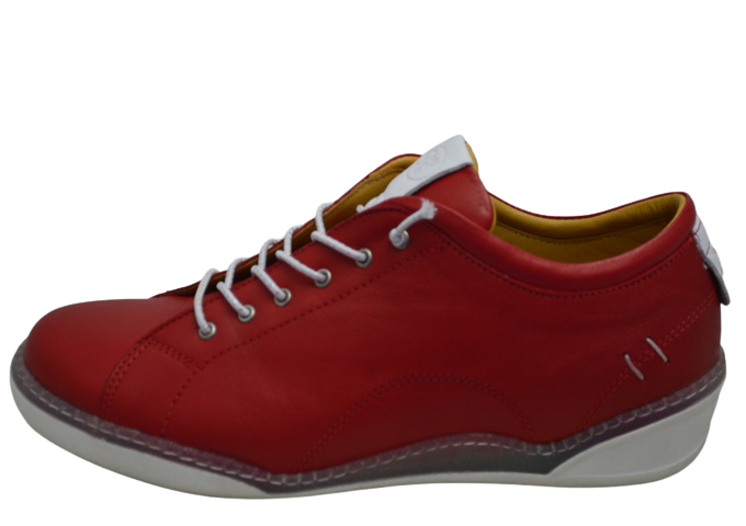 Obuv dámská SAFE STEP 18403 RED/WHITE