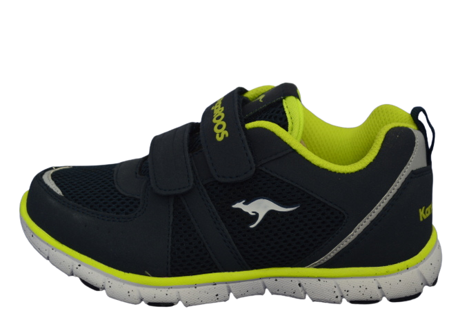 Obuv KangaROOS 1382A NAVY/LIME modrá