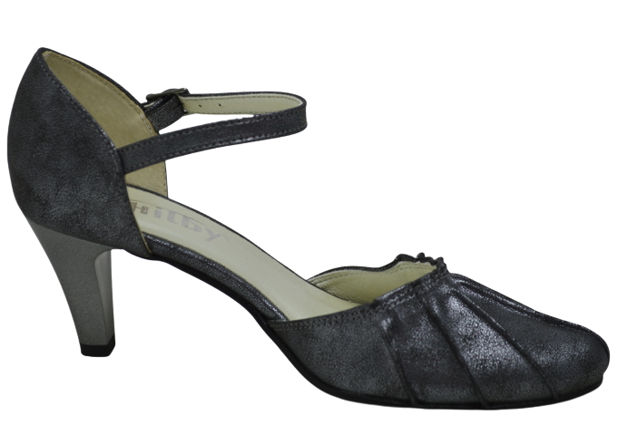 Společenská obuv Hilby 613 grafit 