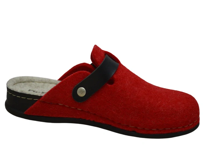 Obuv dámská domácí Dr.Feet červená
