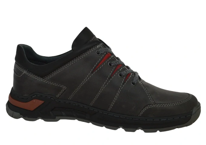 Obuv pánská kožená KLONDIKE 916 K-4 šedá