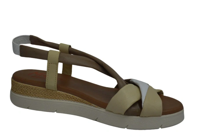 Obuv dámská letní MISSTIC EP1850 hnědo béžová