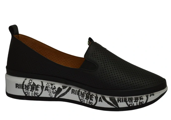 Dámská mokasína KLOP061 4044 BLACK