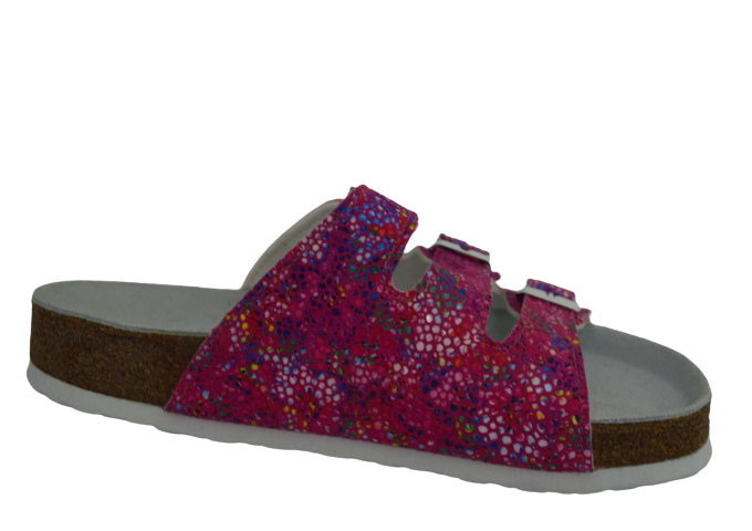 Obuv domácí dámská růžová