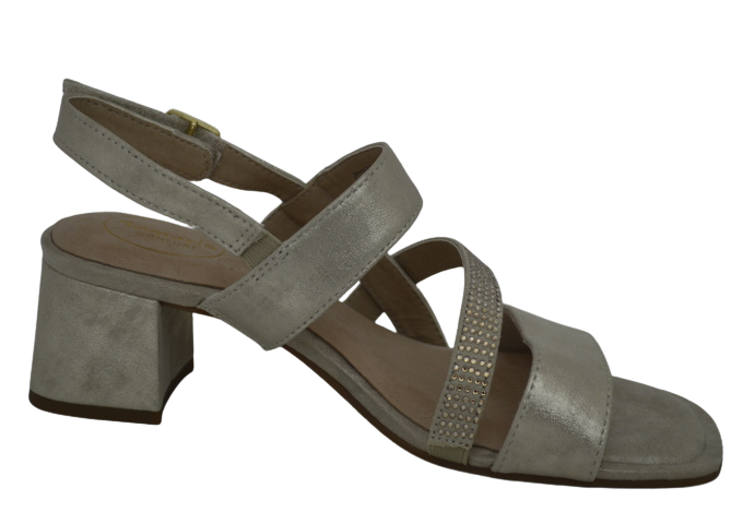 Obuv dámská společenská TAMARIS M8831844 šedo stříbrná