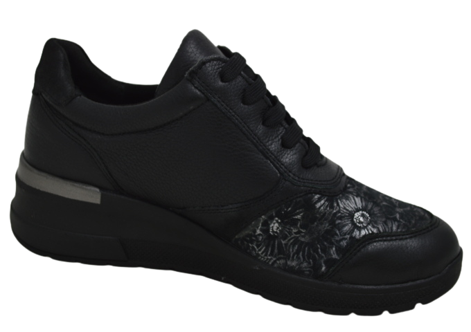 Obuv dámská kožená V+J obuv 783-00 černá