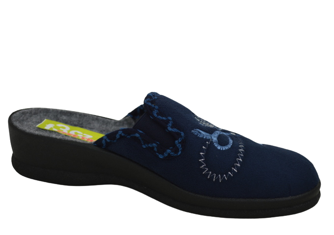 Obuv dámská domácí EFFE TRE 40302-180-355-044 modrá