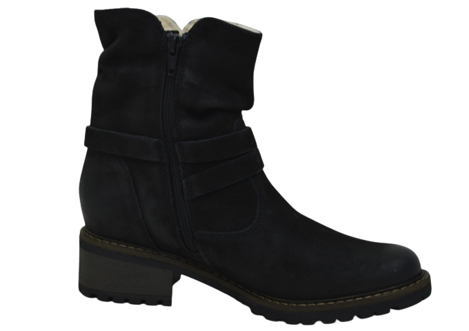 Obuv dámská zimní KLONDIKE 727265-WH-288H24+BLK černé