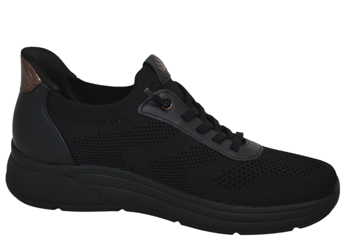 Obuv dámská sportovní JANA 8-23777-46 099 BLACK/COPPER