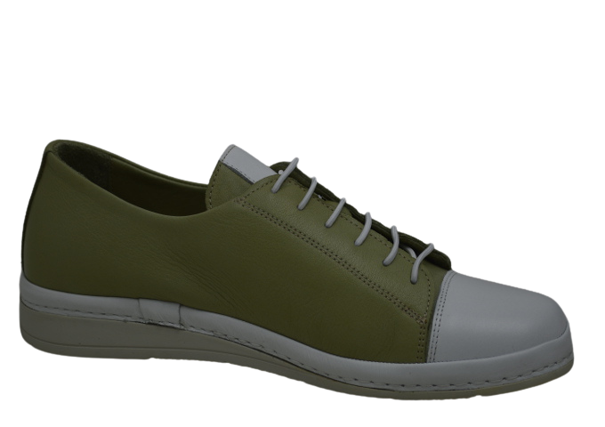 Obuv dámská kožená IBERIUS 9118104 ZN khaki teniska