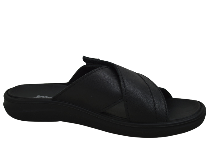 Obuv pánská kožená letní IMAC JL26-I3814e61 černá