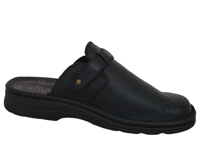 Obuv pánská kožená Hilby 011 černé