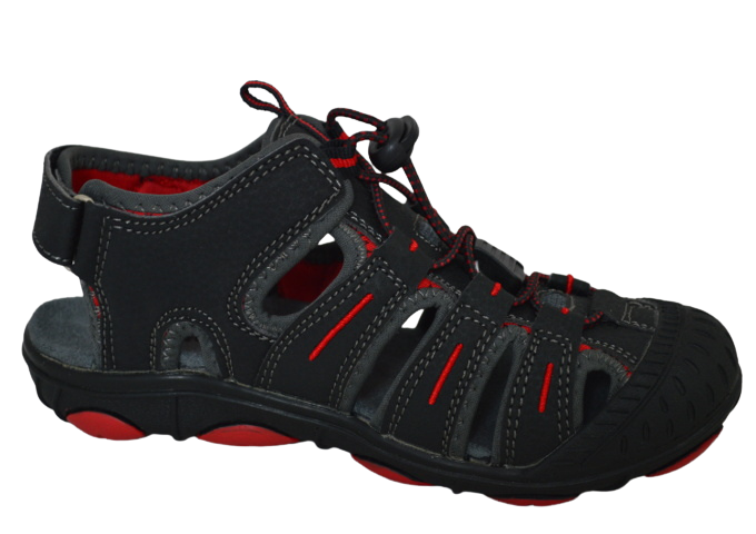 Obuv CONWAY ARTUR black/red