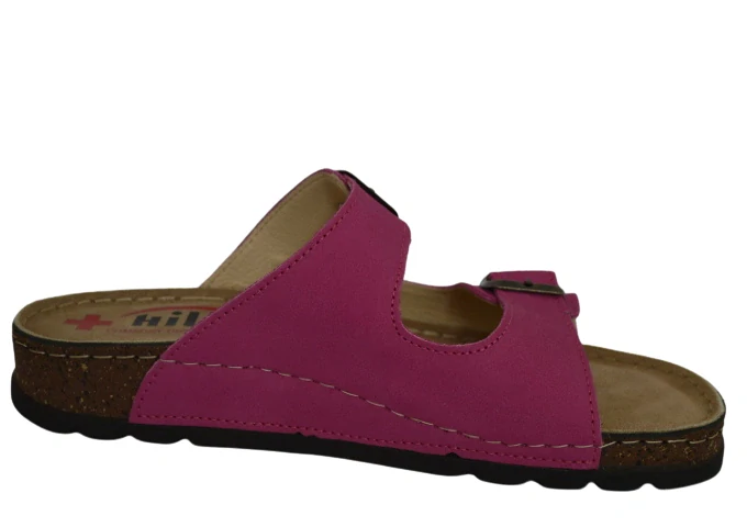 Pantofle dámské Hilby 0171 FUCHSIA