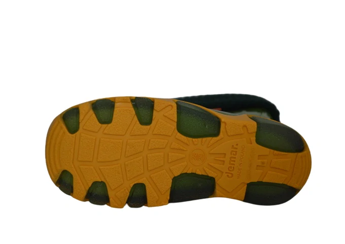 Holínky DEMAR STORMER LUX PRINT 0032 zelený krokodýl