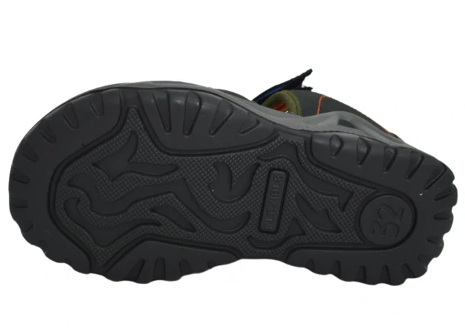 Obuv dětská letní IMAC JL-I3311e31 ARMY/ORANGE