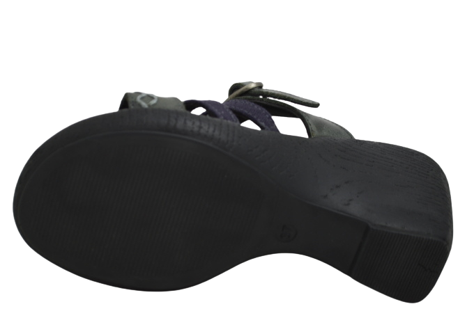 Obuv dámská letní EFFE TRE 883-240-120-063 tmavě šedá