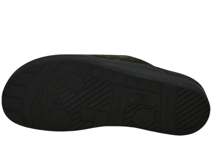 Obuv pánská domácí EFFE TRE 90305-180-355-069 hnědé káro