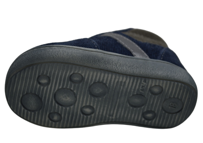 Obuv kotníčková dětská J051/S/Light denim/šedá