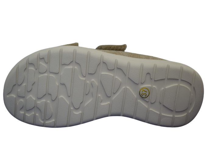 Obuv dámská COMFORT S-8622PF nazouvák béžový