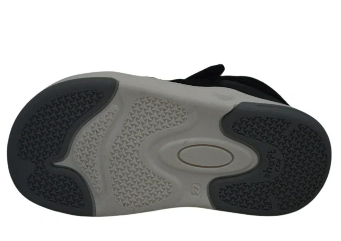 Obuv dětská kožená barefoot JONAP 1130-0203-06 černá