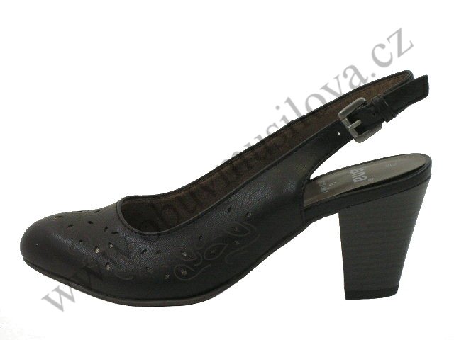 Obuv Jana 8-29600-26 001 BLACK
