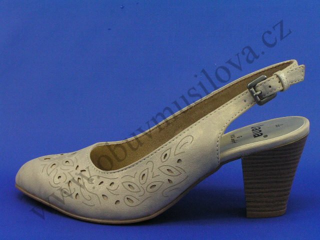 Obuv Jana 8-29600-26 357 PEPPER/LT GOLD
