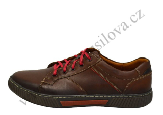 Obuv tenisková pánská 92516/14 hnědá