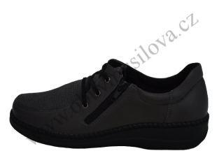 Obuv AXEL COMFORT 1862 šedá/stretch