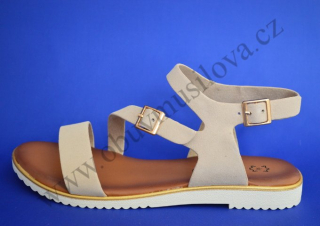 Letní obuv JANA 8-28117-26 BEIGE