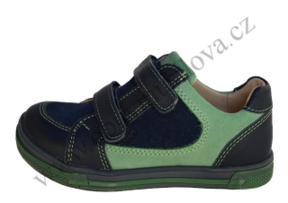 Obuv dětská RenBut P3191 modrá/zelená