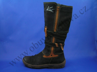 Kozačky KRISBUT 3023-1-4 black
