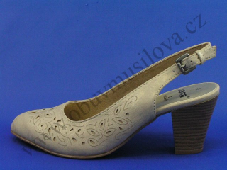 Obuv Jana 8-29600-26 357 PEPPER/LT GOLD